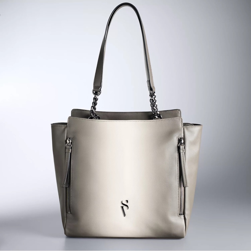 NWT grey ombre simply vera vera wang cara tote
